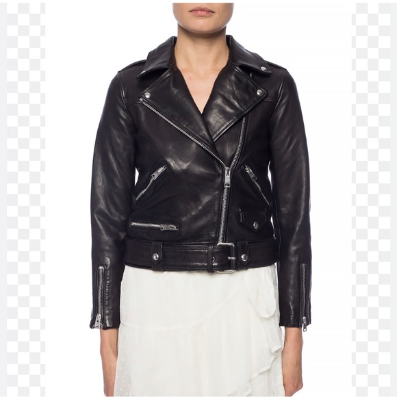 All Saints Leather Jacket - Picture 5 of 6